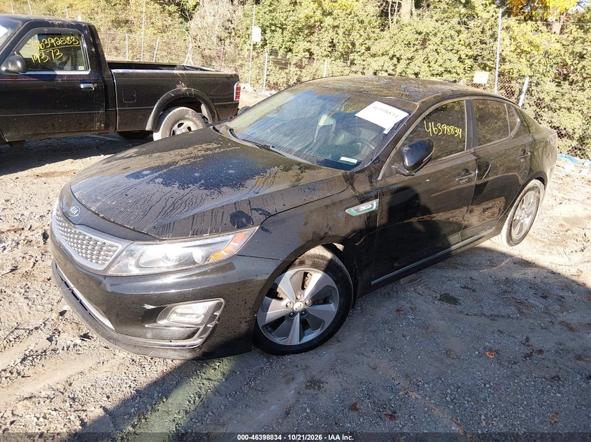 Vin: knagn4ad9e5076008, lot: 46899192, kia optima hybrid ex 20142