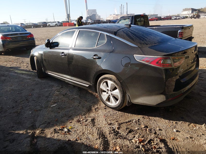 Vin: knagn4ad9e5076008, lot: 46899192, kia optima hybrid ex 20143