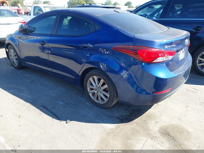 Vin: 5npdh4ae5gh766539, lot: 46899208, hyundai elantra se 20163