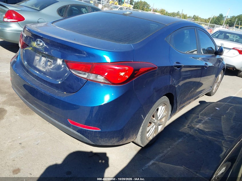 Vin: 5npdh4ae5gh766539, lot: 46899208, hyundai elantra se 20164