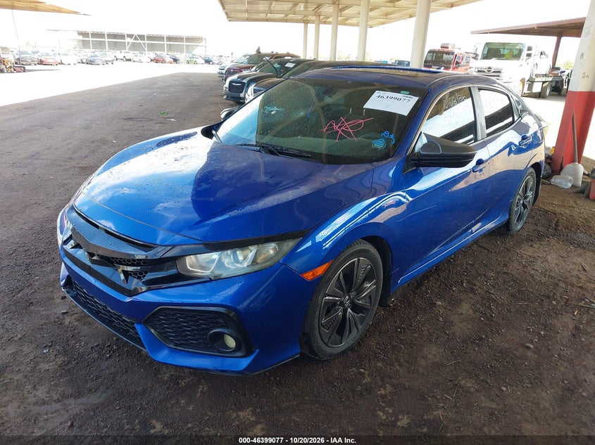 Vin: shhfk7h50hu200630, lot: 46899435, honda civic ex 20172