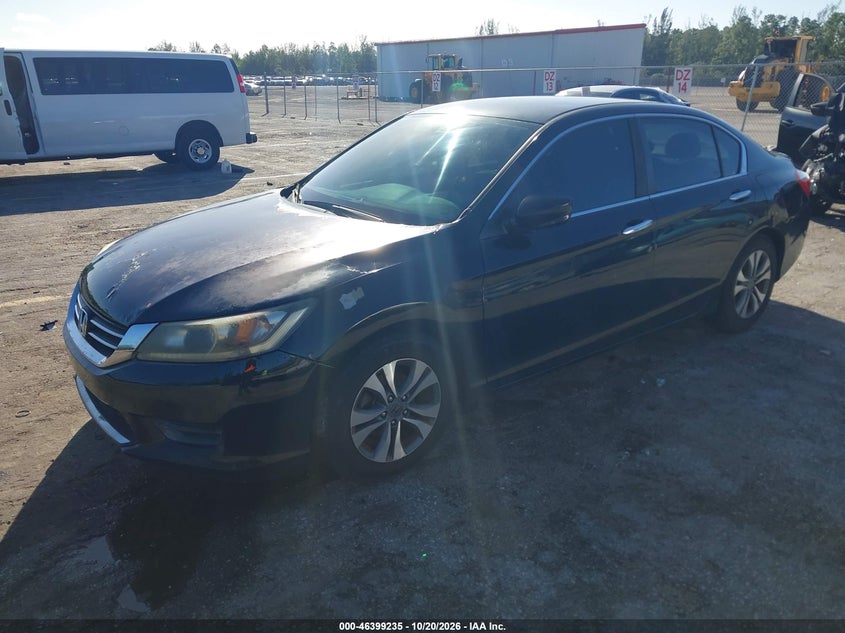 2015 Honda Accord Lx, Затопление, IAAI, VIN 1HGCR2F39FA239891 — фото 2