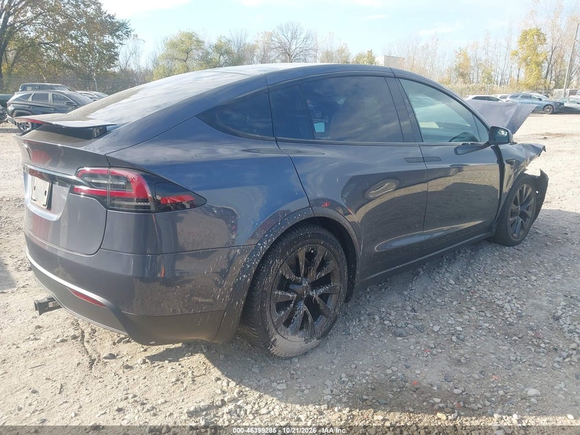 Vin: 7saxcbe55nf360995, lot: 46899643, tesla model x dual motor all-wheel drive 20224