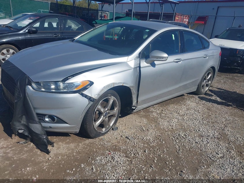 Vin: 1fa6p0h75e5354152, lot: 46899645, ford fusion se 20142
