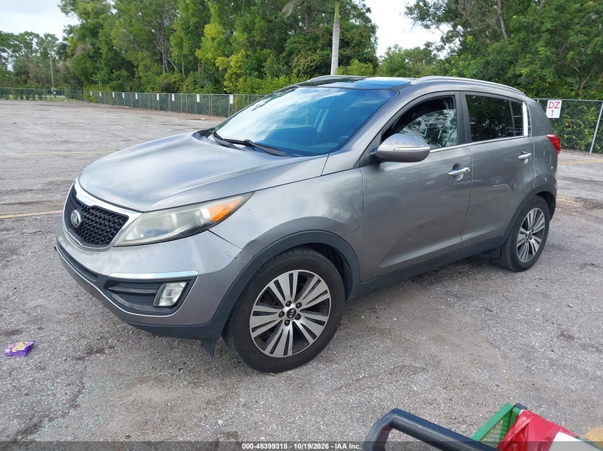 2016 Kia Sportage Ex, Обычный износ, IAAI, VIN KNDPC3AC9G7846306 — фото 2