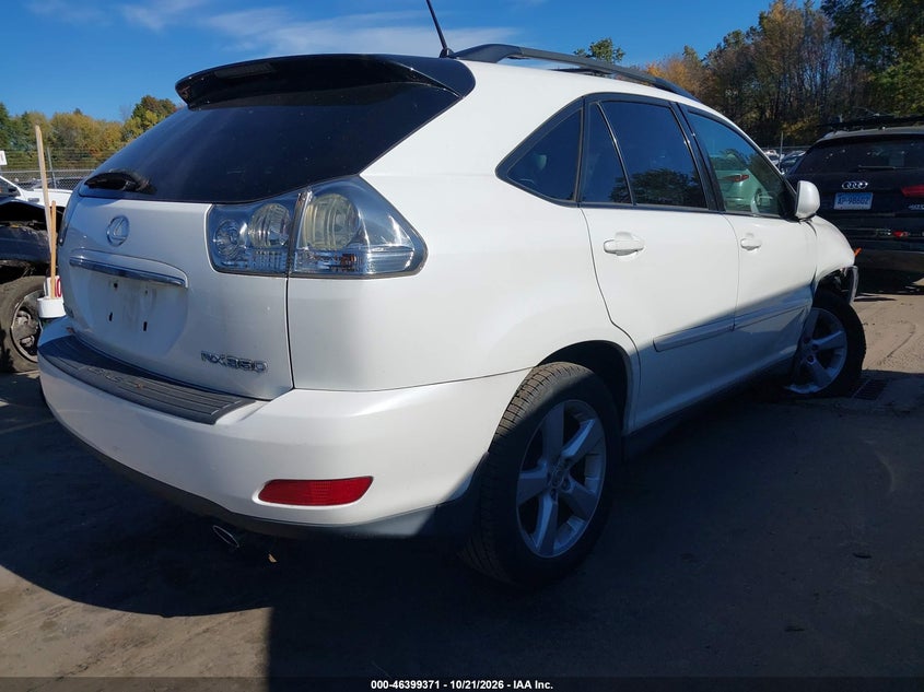 LEXUS RX 350 2007 VIN 2T2GK31UX7C025110