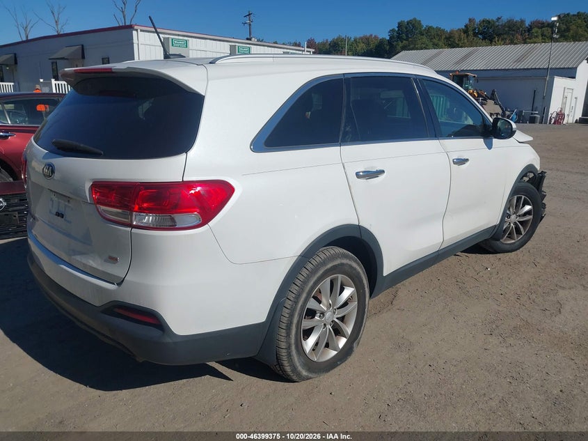 Vin: 5xypg4a36hg294634, lot: 46899733, kia sorento 2.4l lx 20174