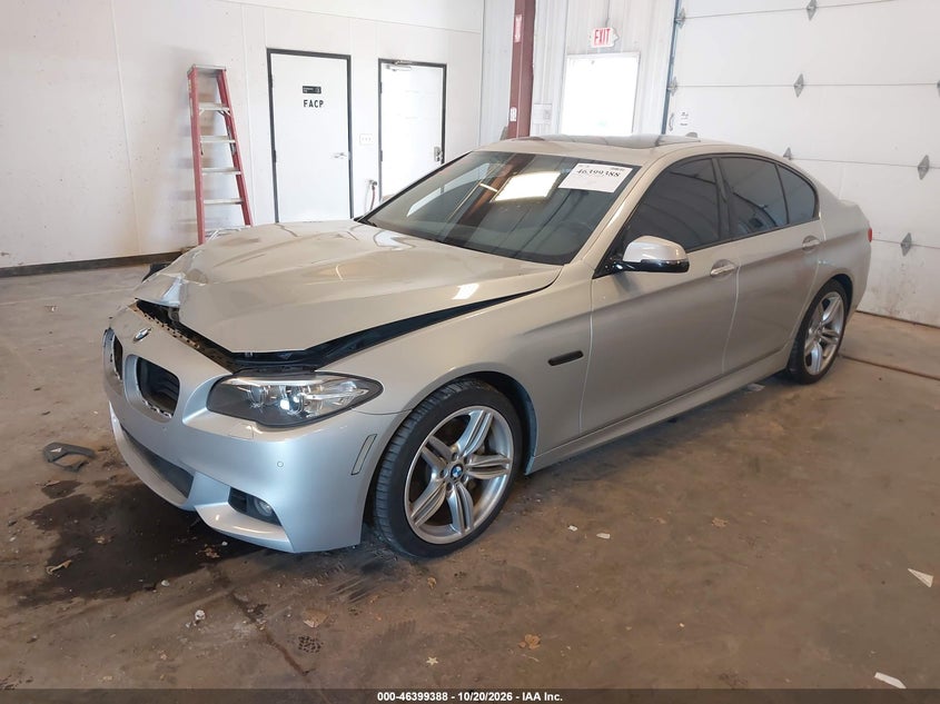 2015 BMW 535I, Front End, IAAI, VIN WBA5B1C55FD919455 — photo 2
