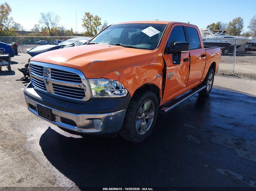 Vin: 1c6rr7lt0ks551457, lot: 46899773, ram 1500 classic big horn  4x4 5'7 box 20192