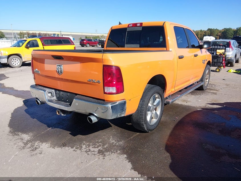 Vin: 1c6rr7lt0ks551457, lot: 46899773, ram 1500 classic big horn  4x4 5'7 box 20194