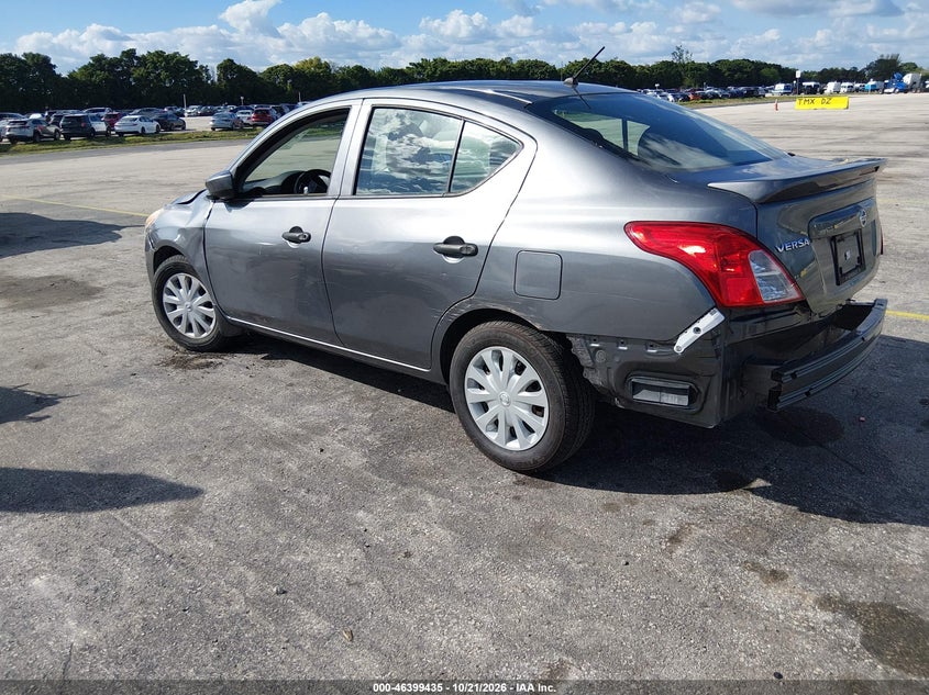 Vin: 3n1cn7ap9kl828320, lot: 46899793, nissan versa 1.6 s+ 20193