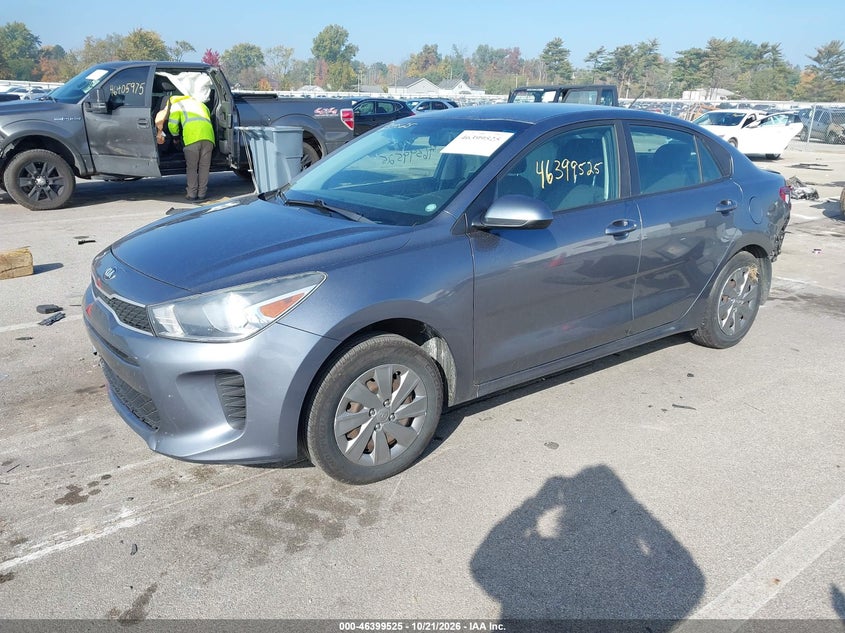 Vin: 3kpa24ab6ke158889, lot: 46899883, kia rio s 20192