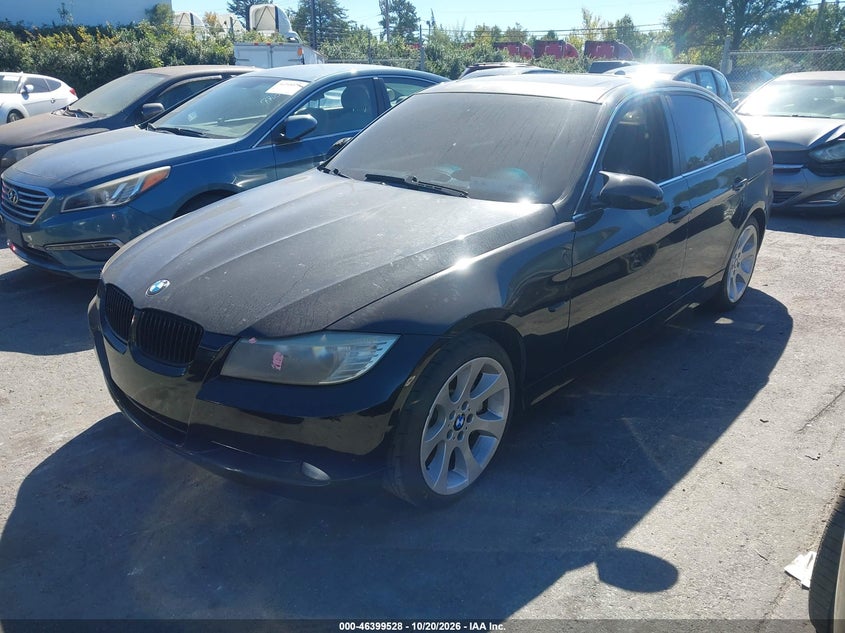 2007 BMW 335I, Front End, IAAI, VIN WBAVB73597KY60426 — photo 2
