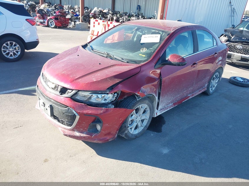 Vin: 1g1jd5sh5h4114128, lot: 46899998, chevrolet sonic lt auto 20172