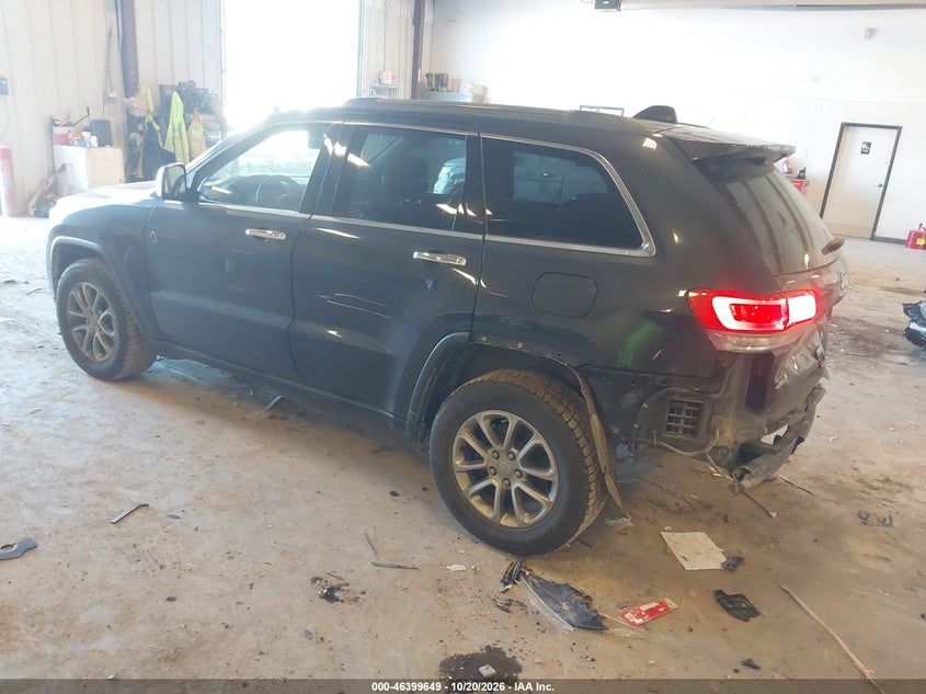 Vin: 1c4rjfbg8fc924436, lot: 46900007, jeep grand cherokee limited 20153