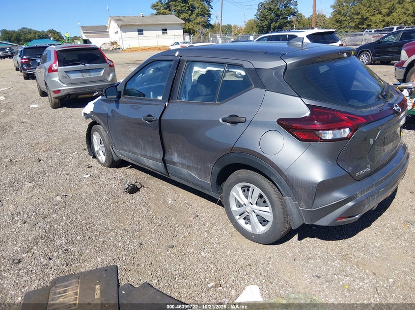 Vin: 3n1cp5bv5sl480527, lot: 46900080, nissan kicks play s 20253