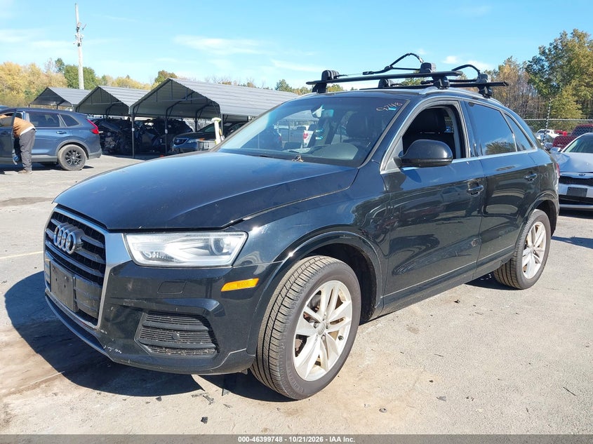 Vin: wa1efcfs9gr011349, lot: 46900106, audi q3 2.0t premium plus 20162