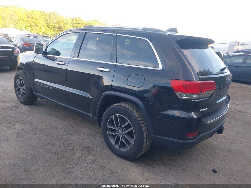 Vin: 1c4rjfbg4jc446024, lot: 46900155, jeep grand cherokee limited 4x4 20183