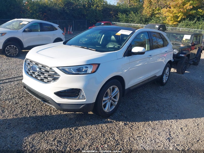 Vin: 2fmpk4j98lba49698, lot: 46900272, ford edge sel 20202