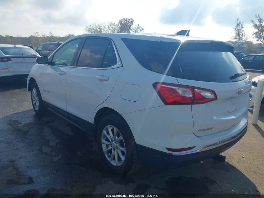 Vin: 3gnaxsev3js570432, lot: 46900304, chevrolet equinox lt 20183