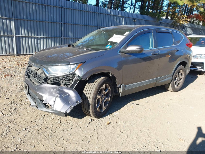 Vin: 7farw2h50je091022, lot: 46900341, honda cr-v ex 20182