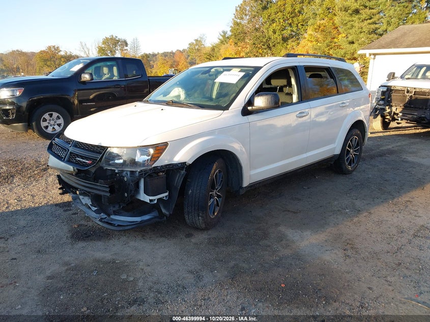 2018 Dodge Journey Se, Удар спереди, IAAI, VIN 3C4PDCAB3JT375549 — фото 2