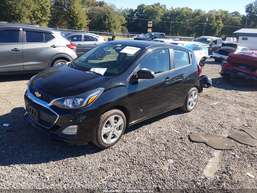 2021 Chevrolet Spark Fwd Ls Automatic, Rear, IAAI, VIN KL8CB6SA3MC703623 — photo 2