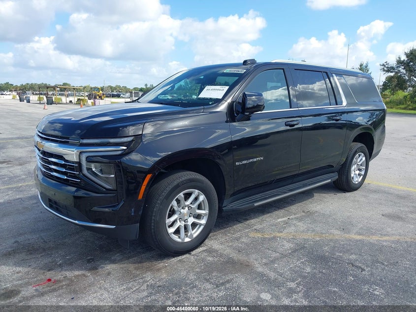 2025 Chevrolet Suburban 4Wd Lt, Викрадення, IAAI, VIN 1GNS6CRD1SR206786 — фото 2