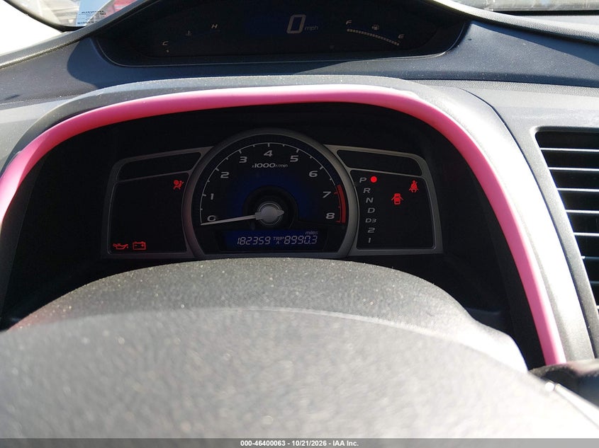 HONDA CIVIC 2008 VIN 2HGFG12948H522839