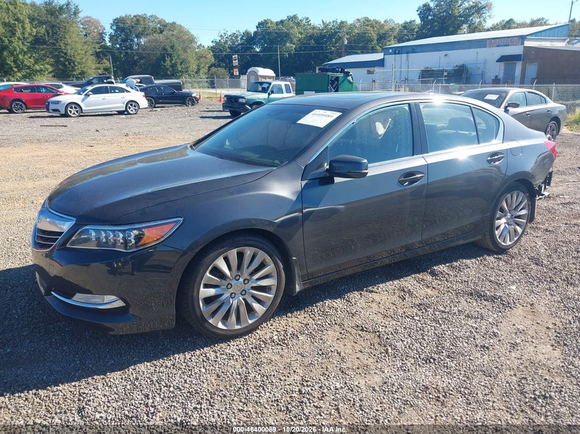2014 Acura Rlx, Неизвестно, IAAI, VIN JH4KC1F57EC000753 — фото 2