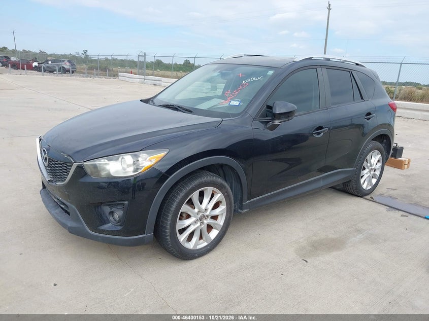 2013 Mazda Cx-5 Grand Touring, Изъятое, IAAI, VIN JM3KE2DE3D0145607 — фото 2