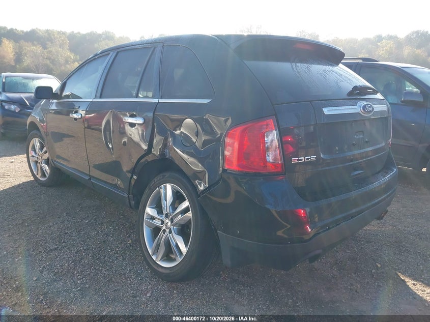 Vin: 2fmdk4kc5dbc65605, lot: 46900530, ford edge limited 20133