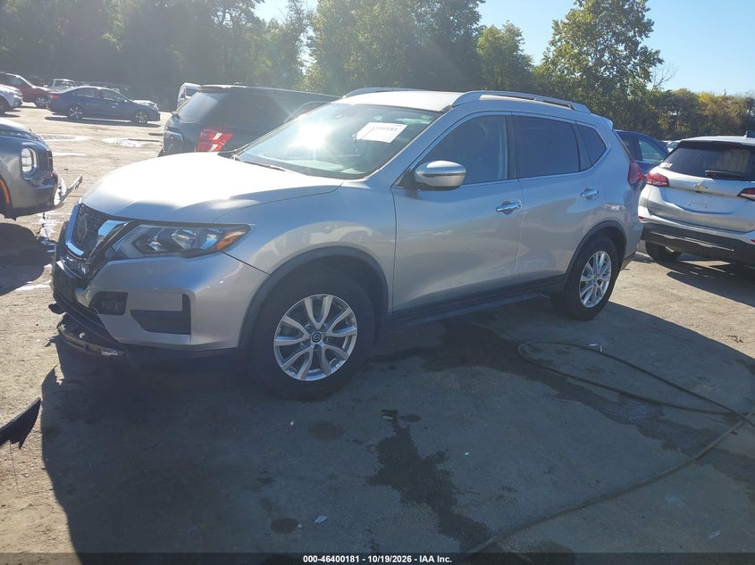 2020 Nissan Rogue S Fwd, Front End, IAAI, VIN JN8AT2MT3LW003671 — photo 2