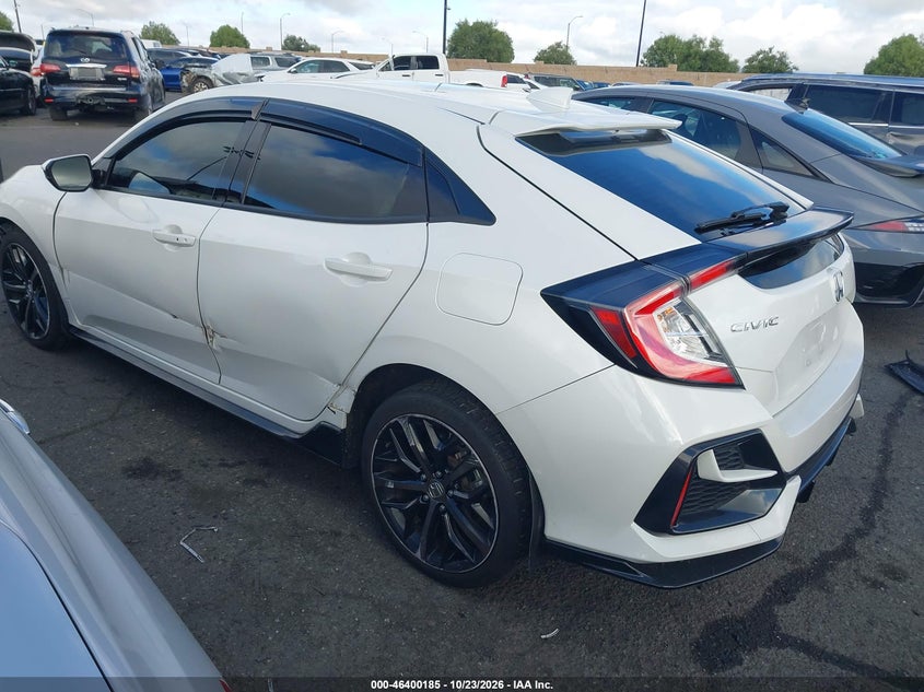 Vin: shhfk7g49lu224457, lot: 46900543, honda civic sport 20203