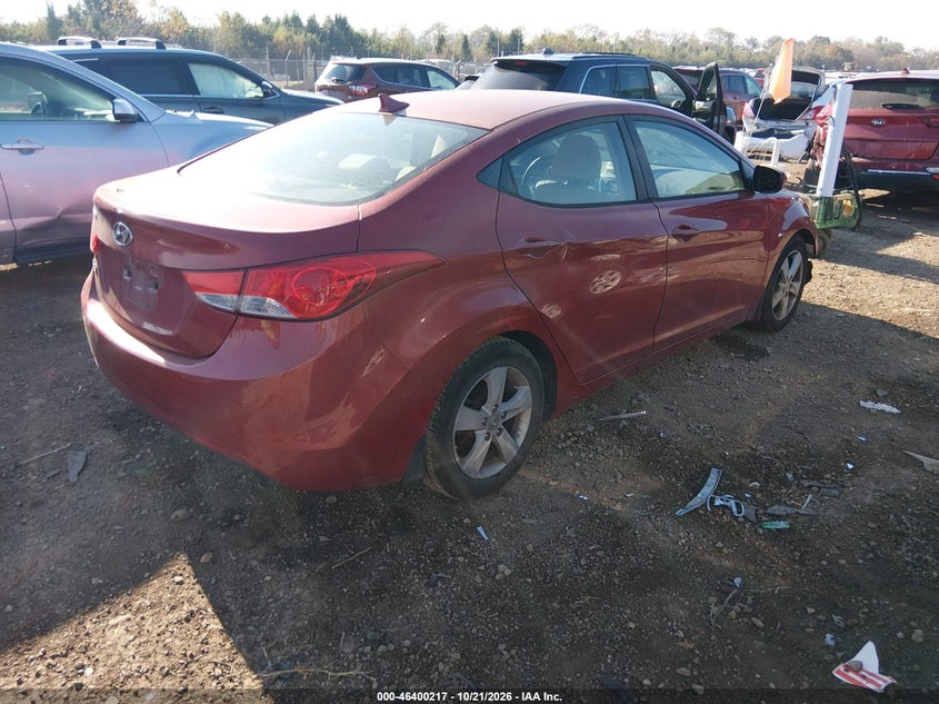 Vin: kmhdh4ae8cu471270, lot: 46900575, hyundai elantra gls (ulsan plant) 20124