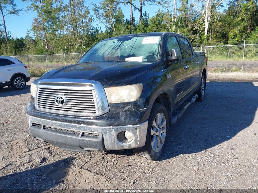 2010 Toyota Tundra Limited 5.7L V8, Пресная вода, IAAI, VIN 5TFHY5F10AX153933 — фото 2