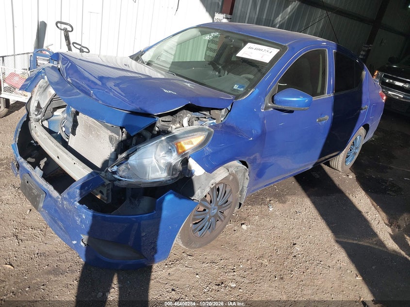 Vin: 3n1cn7ap7hl825201, lot: 46900612, nissan versa 1.6 s+ 20172