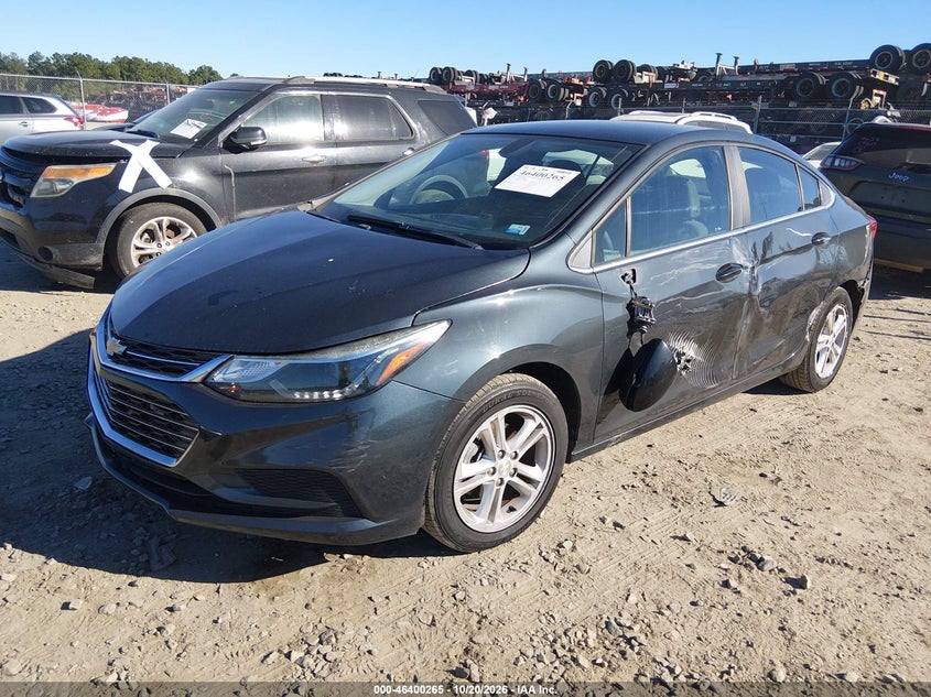 2018 Chevrolet Cruze Lt Auto, Left Side, IAAI, VIN 1G1BE5SMXJ7214938 — photo 2