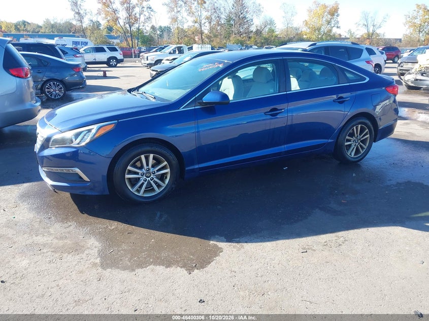 Vin: 5npe24af7fh161080, lot: 46900664, hyundai sonata se 20152