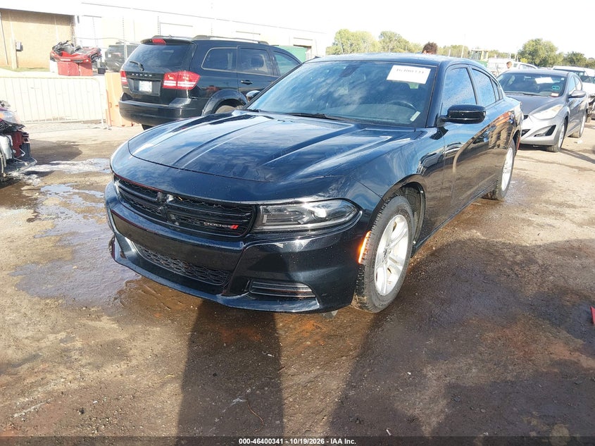2023 Dodge Charger Sxt, Flood, IAAI, VIN 2C3CDXBG1PH613405 — photo 2
