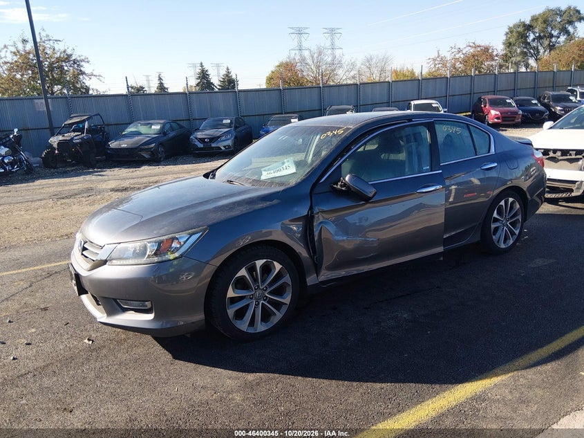 Vin: 1hgcr2f58da097242, lot: 46900703, honda accord sport 20132