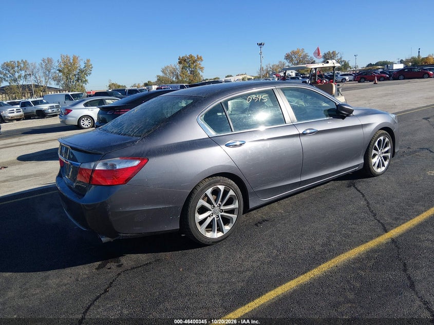 Vin: 1hgcr2f58da097242, lot: 46900703, honda accord sport 20134