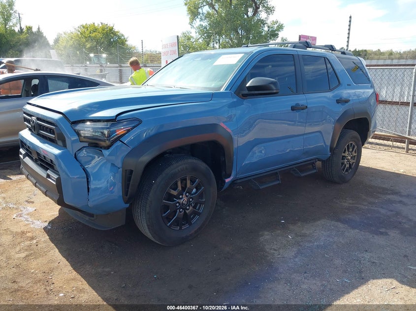 Vin: jteva5br5t5077123, lot: 46900725, toyota 4runner sr5 20262