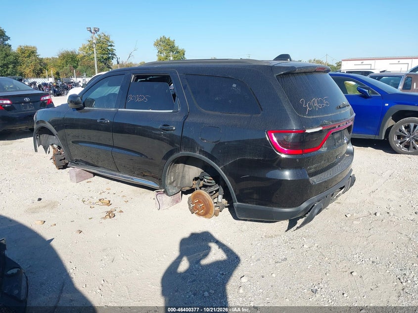Vin: 1c4rdjagxfc771893, lot: 46900735, dodge durango sxt 20153