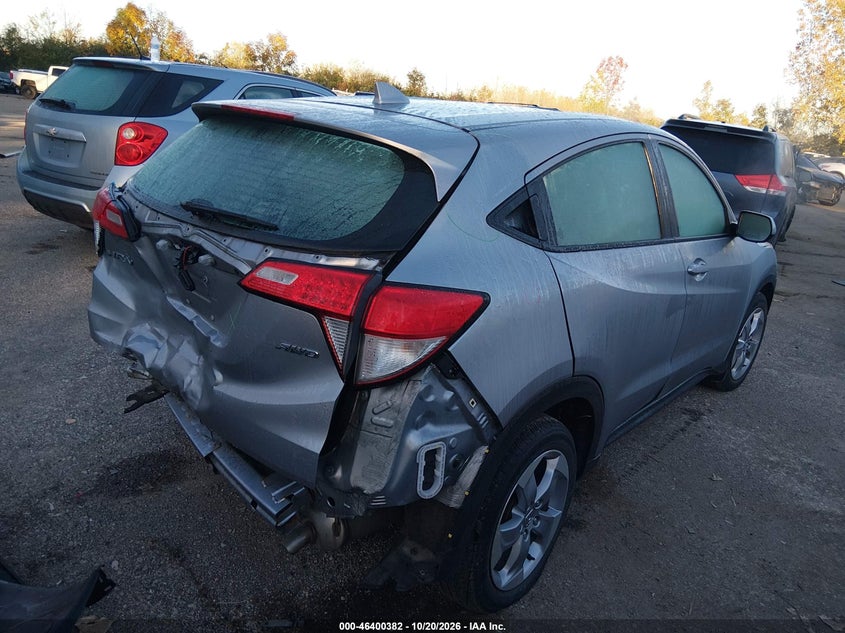 Vin: 3czru6h35lg703021, lot: 46900740, honda hr-v awd lx 20204