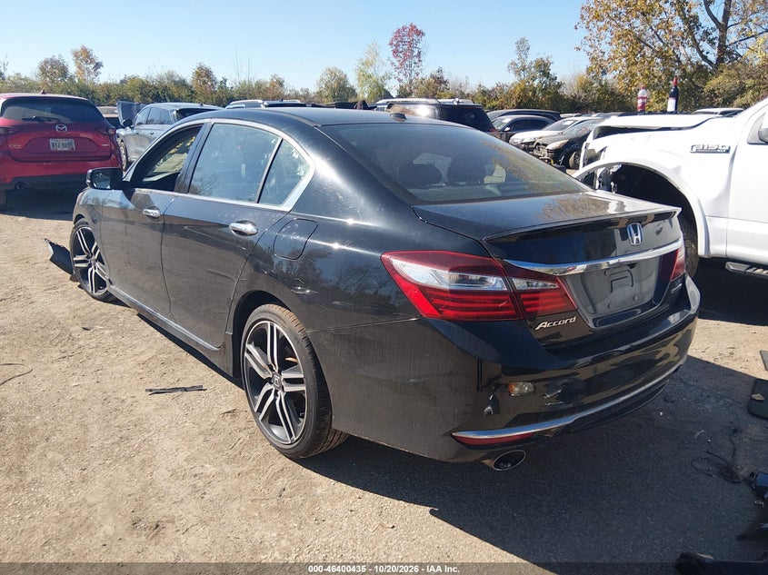 Vin: 1hgcr3f94ga025418, lot: 46900793, honda accord touring 20163