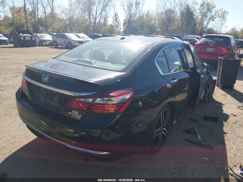 Vin: 1hgcr3f94ga025418, lot: 46900793, honda accord touring 20164