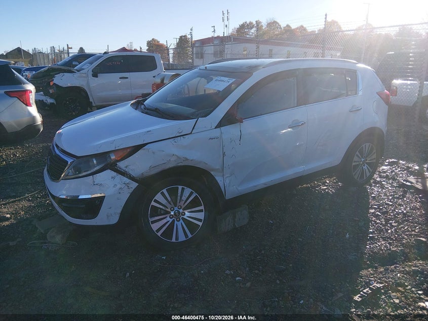 2016 Kia Sportage Ex, Левый бок, IAAI, VIN KNDPCCAC6G7854069 — фото 2