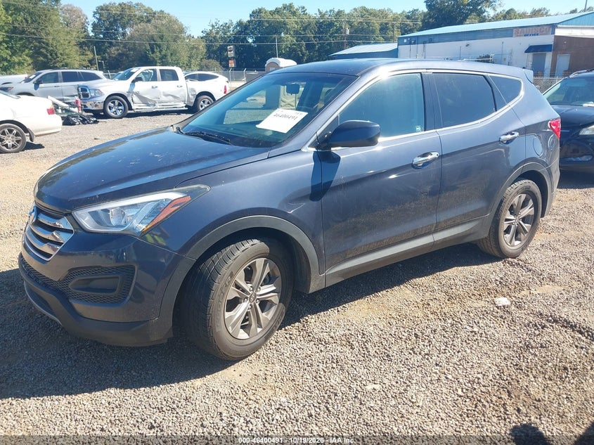 Vin: 5xyzt3lbxgg371958, lot: 46900849, hyundai santa fe sport 2.4l 20162