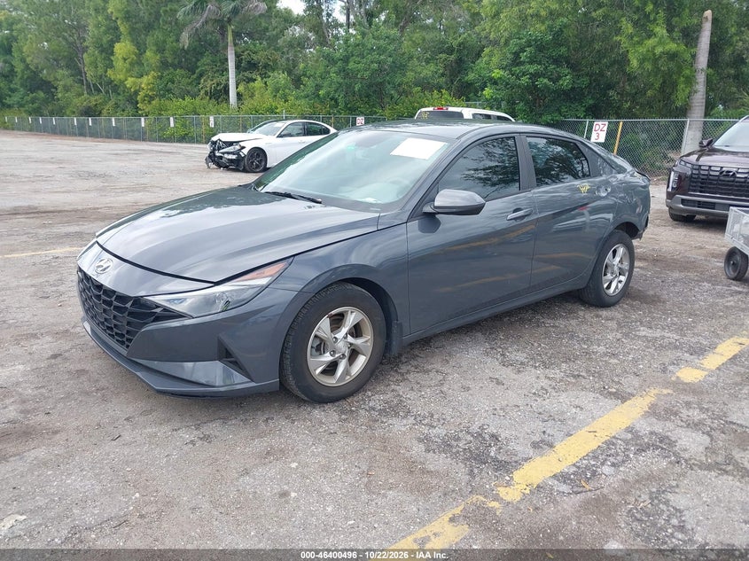 Vin: kmhll4ag6pu592011, lot: 46900854, hyundai elantra se 20232